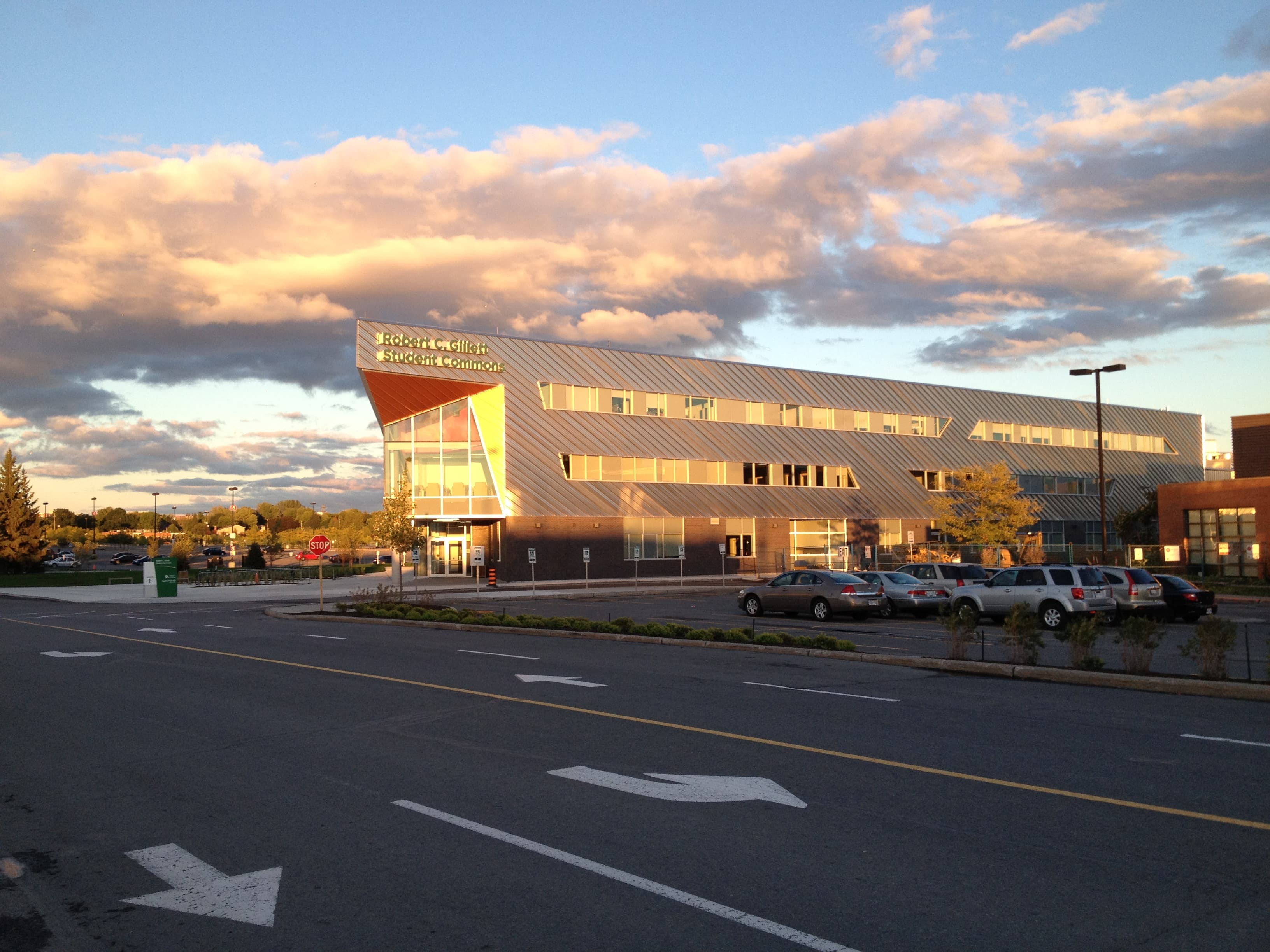 Robert C. Gillett Student Commons at Algonquin College’s Ottawa campus in 2012.