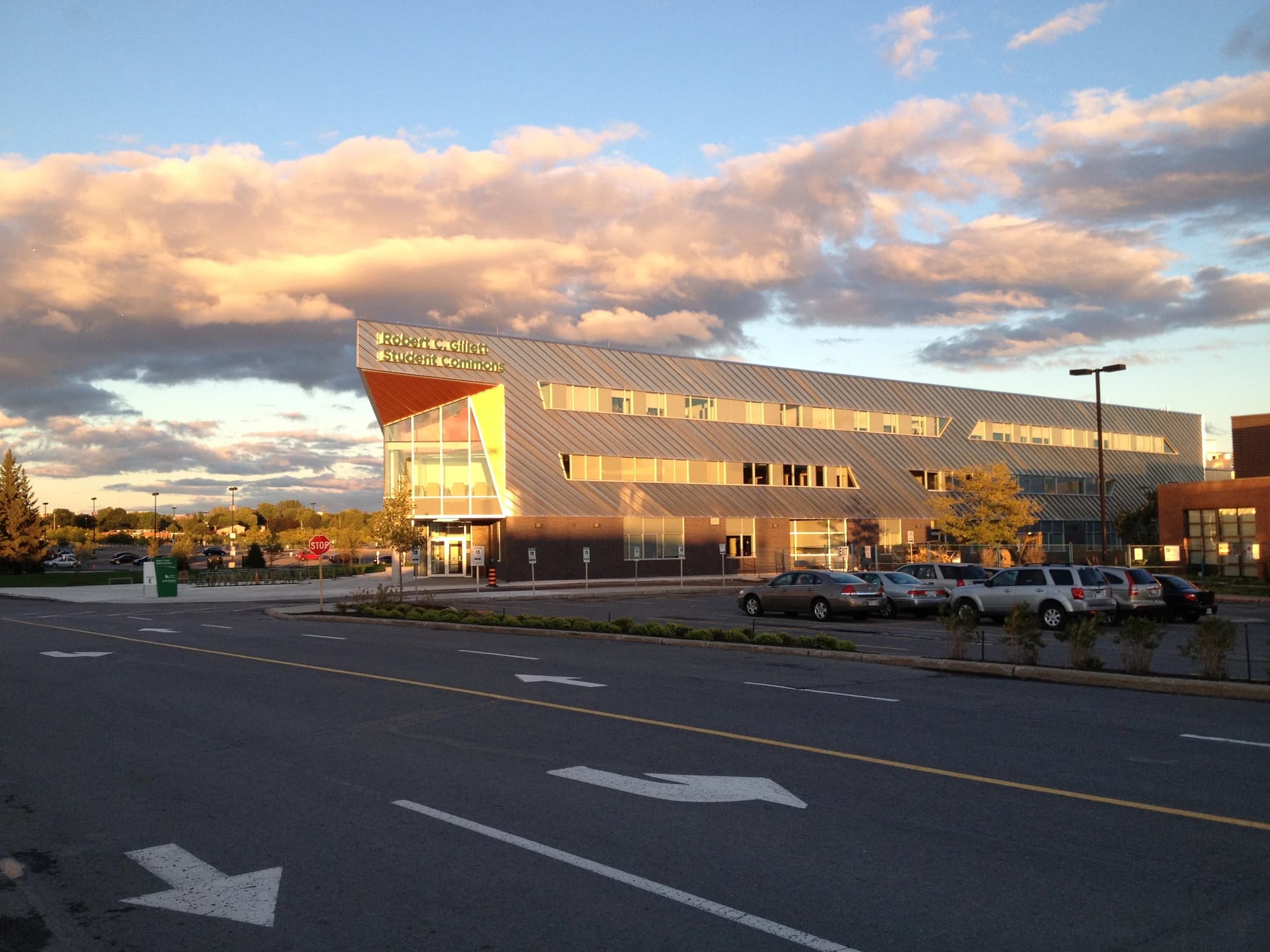 Robert C. Gillett Student Commons at Algonquin College’s Ottawa campus in 2012.