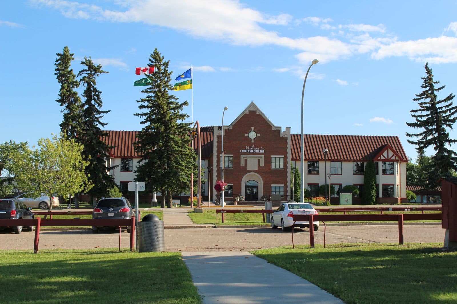 Lakeland College Vermilion Campus entrance photographed in 2016