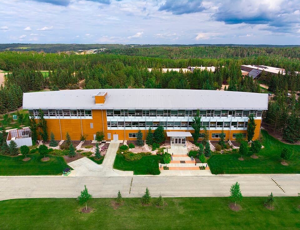 Athabasca University campus in Alberta