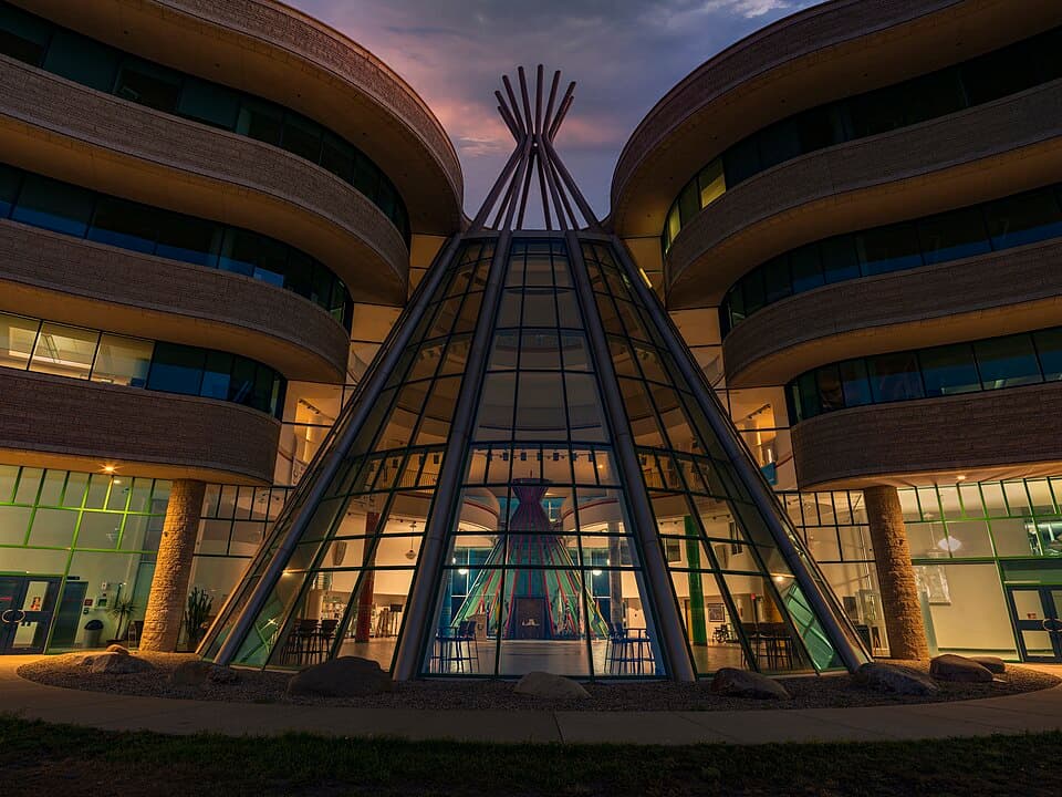 First Nations University of Canada campus visual