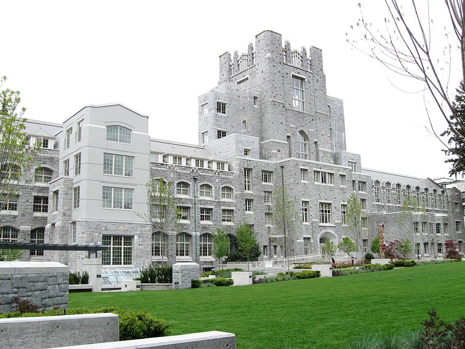 University of British Columbia campus visual