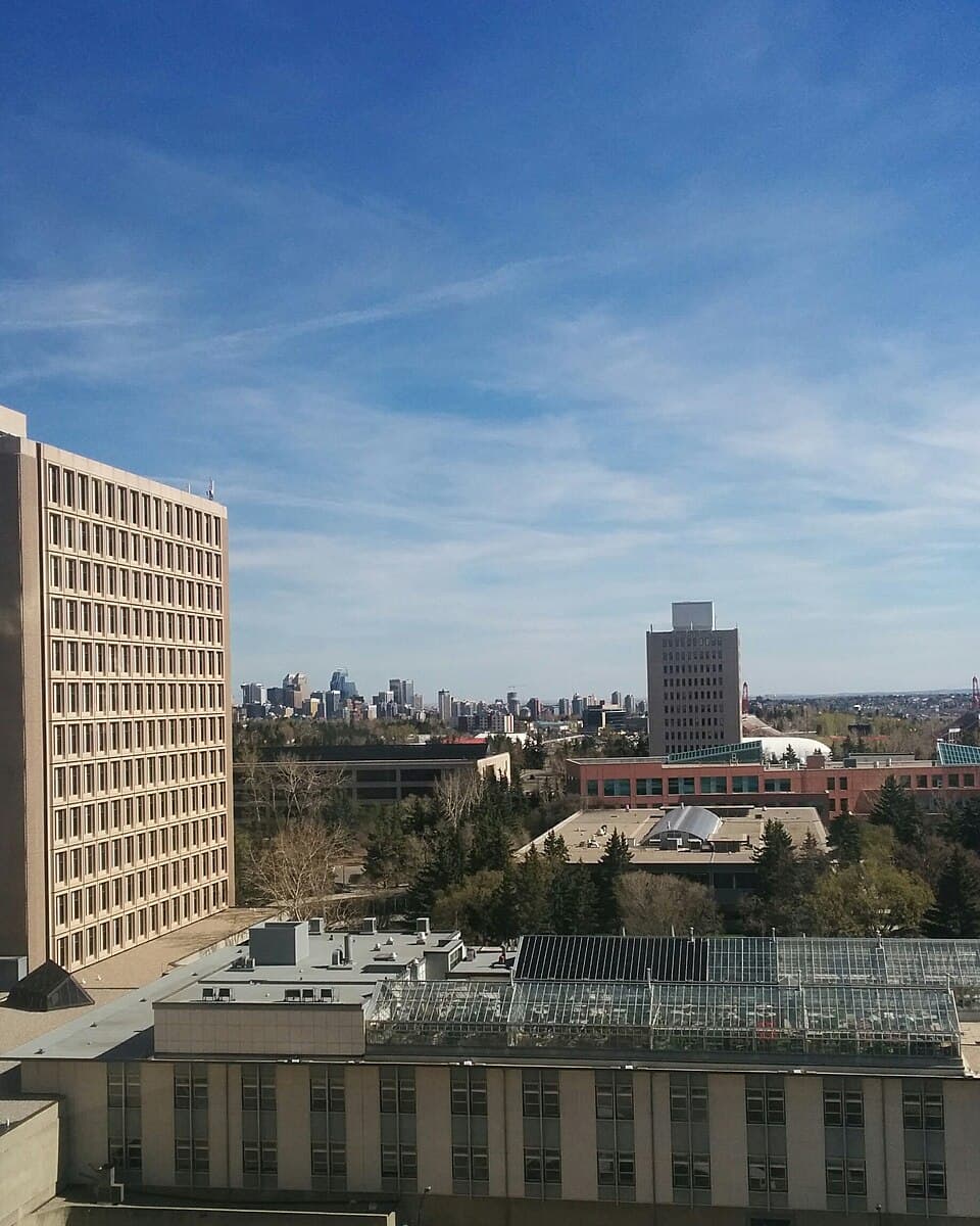 University of Calgary campus visual