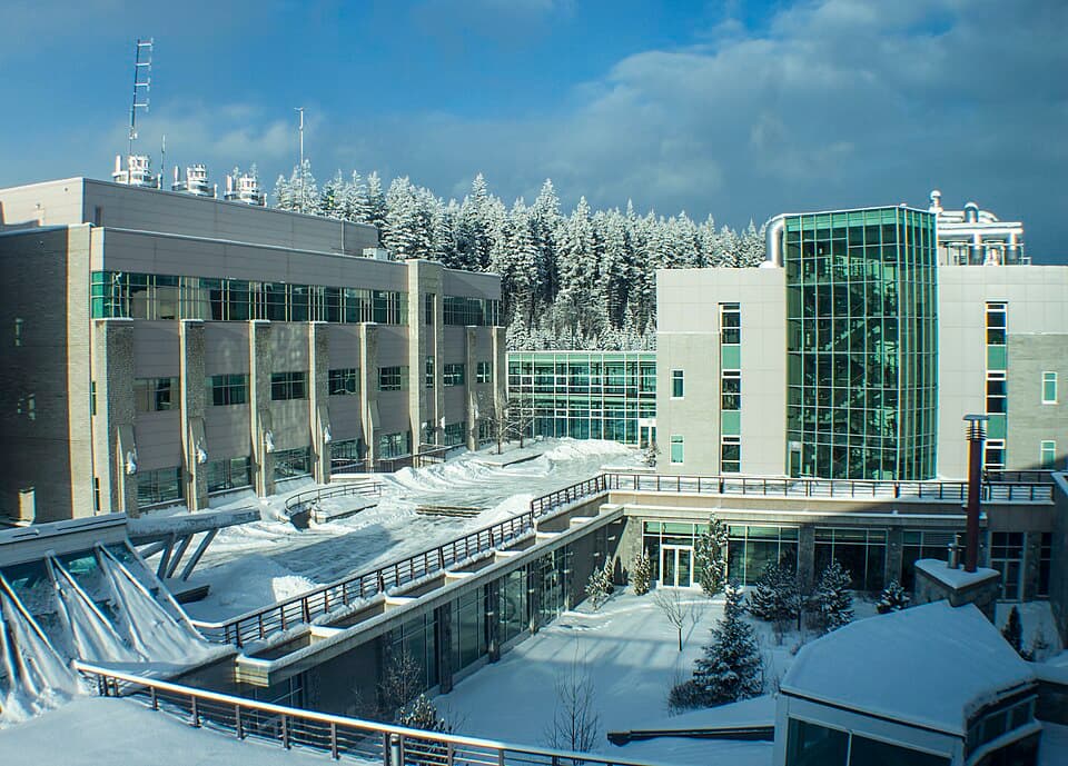 University of Northern British Columbia campus visual