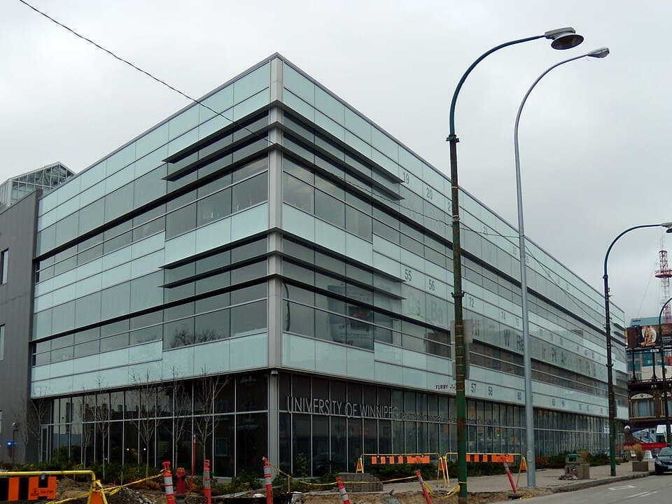 The University of Winnipeg campus visual
